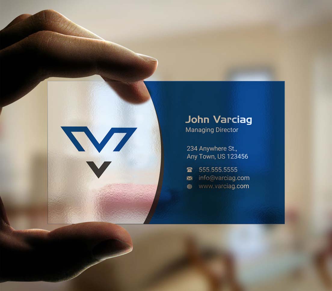 Diseño de Tarjeta de Presentación por INDIAN_Ashok para Varciag Construction  Inc | Diseño #19782189