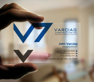 Diseño de Tarjeta de Presentación por INDIAN_Ashok para Varciag Construction  Inc | Diseño: #19782199