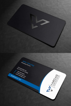 Diseño de Tarjeta de Presentación por INDIAN_Ashok para Varciag Construction  Inc | Diseño: #19782205