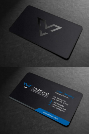Diseño de Tarjeta de Presentación por INDIAN_Ashok para Varciag Construction  Inc | Diseño: #19782209