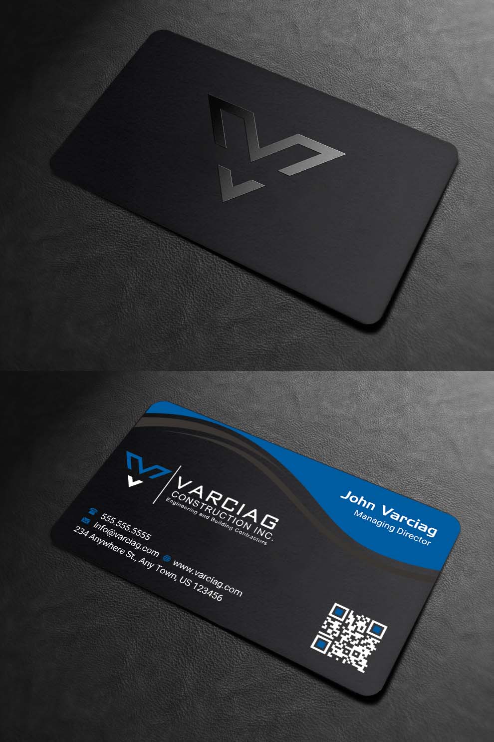 Diseño de Tarjeta de Presentación por INDIAN_Ashok para Varciag Construction  Inc | Diseño #19782212