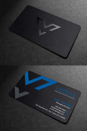 Diseño de Tarjeta de Presentación por INDIAN_Ashok para Varciag Construction  Inc | Diseño: #19782217
