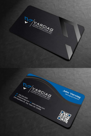 Diseño de Tarjeta de Presentación por INDIAN_Ashok para Varciag Construction  Inc | Diseño: #19782225