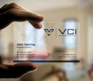 Diseño de Tarjeta de Presentación por INDIAN_Ashok para Varciag Construction  Inc | Diseño: #19791101