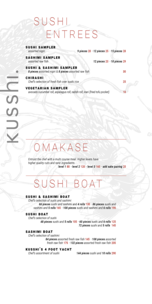 Menu Design by Frauke 2 for this project | Design: #19851926