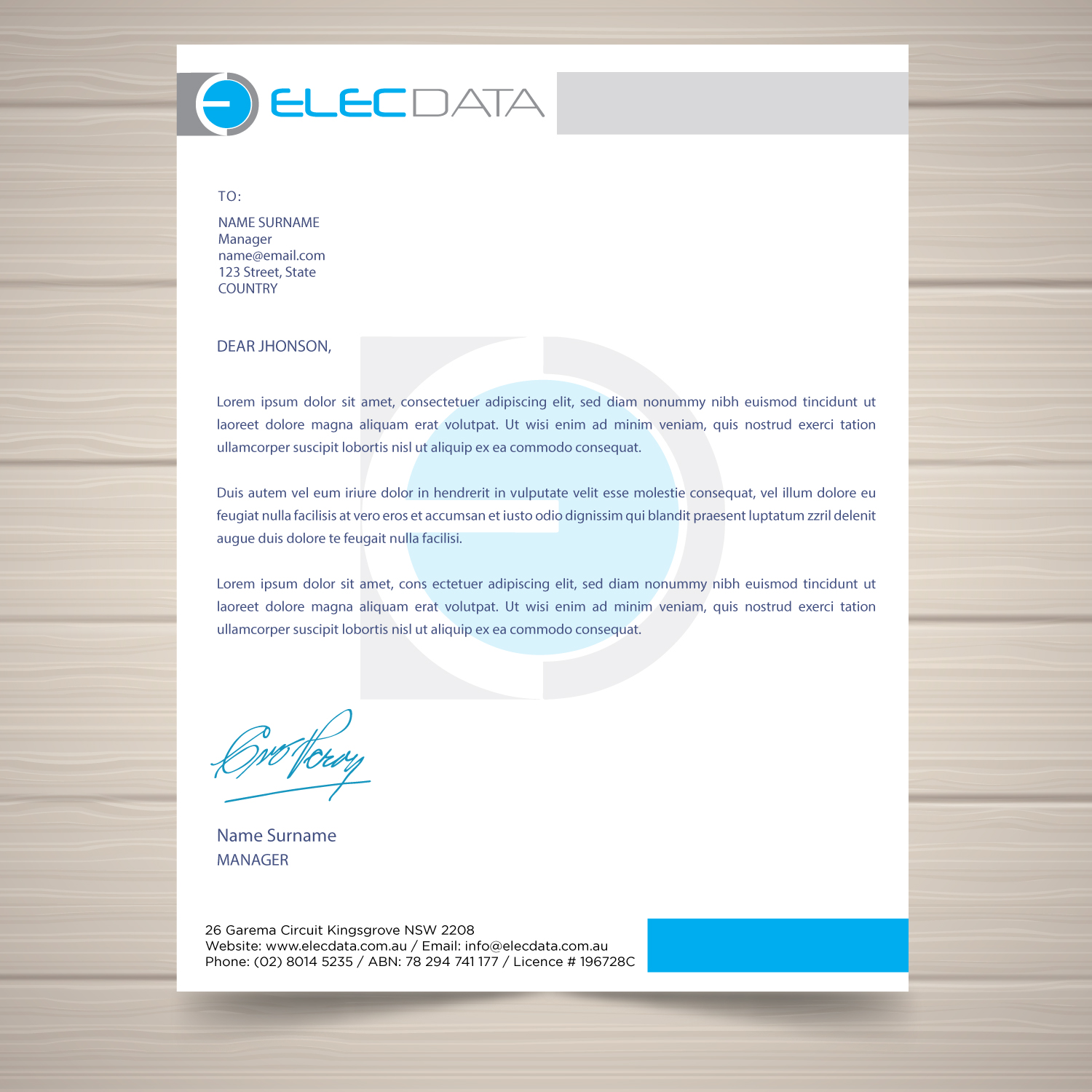 Letterhead Design by uk for this project | Design #19784774