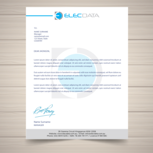 Letterhead Design by uk for this project | Design: #19784775