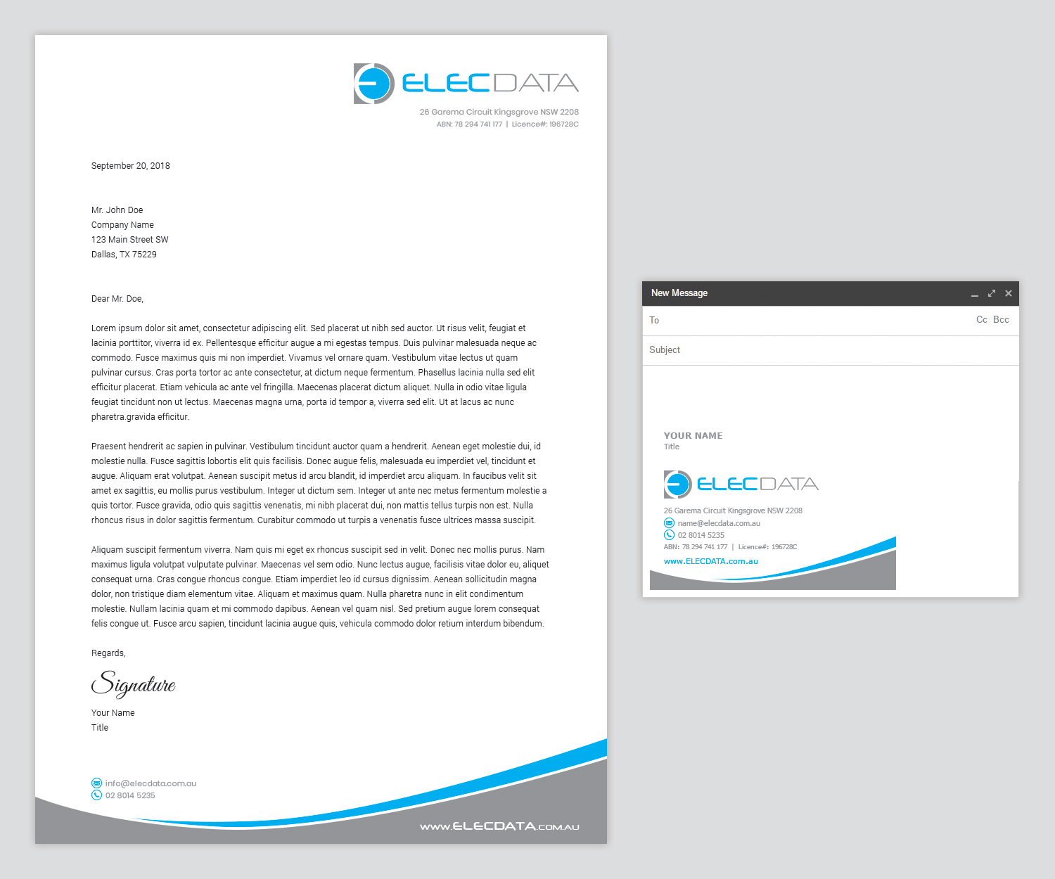 Letterhead Design by MIND for this project | Design #19784039