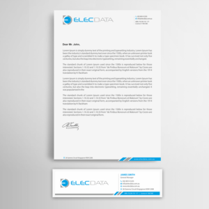 Letterhead Design by Infinitive Technology for this project | Design: #19814041