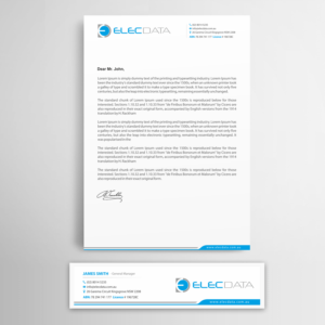 Letterhead Design by Infinitive Technology for this project | Design: #19814139