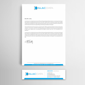 Letterhead Design by Infinitive Technology for this project | Design: #19814561