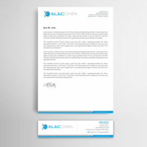 Letterhead Design by Infinitive Technology for this project | Design: #19814562