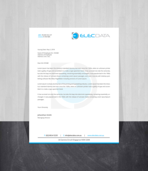 Diseño de Membrete por Creations Box 2015 para este proyecto | Diseño: #19794285