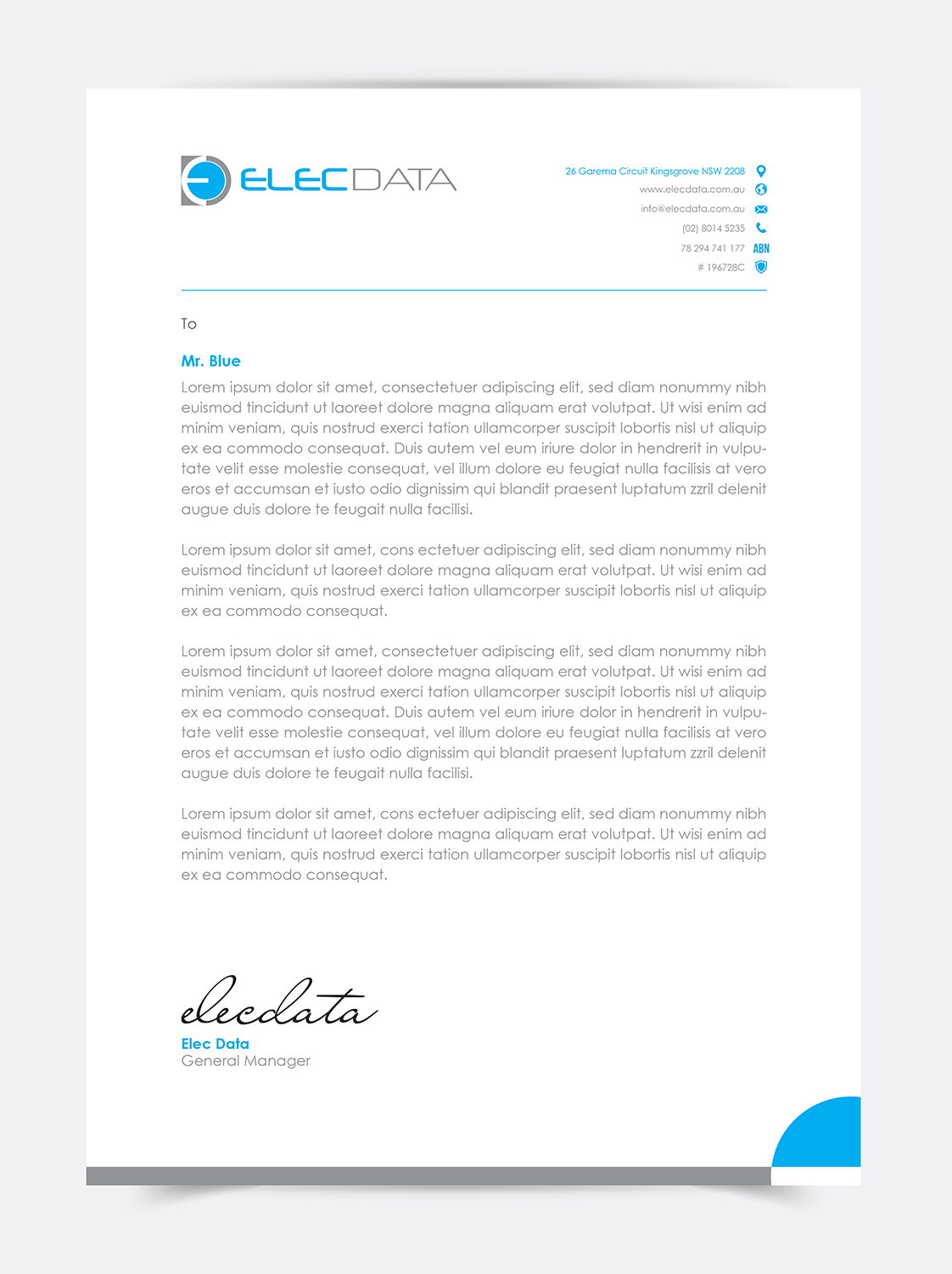 Letterhead Design by Thai Nguyen for this project | Design #19781737