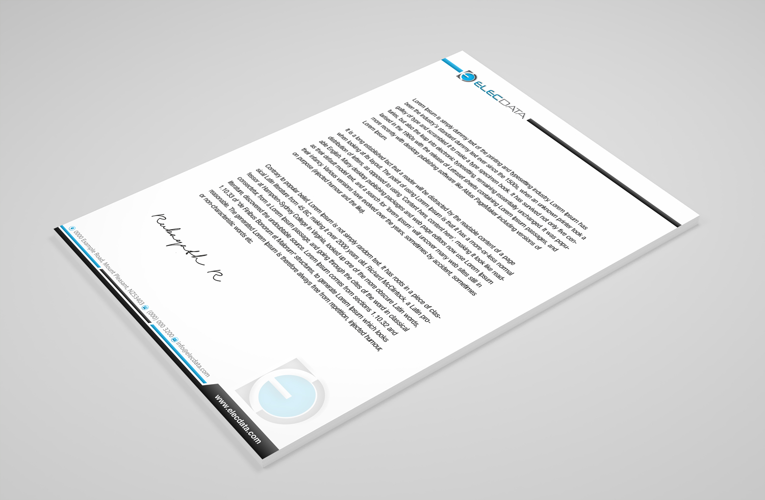 Diseño de Membrete por Petter Goms para este proyecto | Diseño #19782832