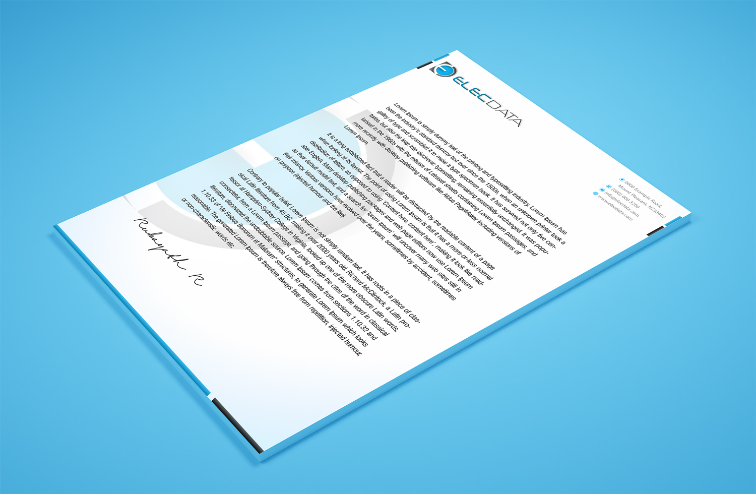 Diseño de Membrete por Petter Goms para este proyecto | Diseño #19783000