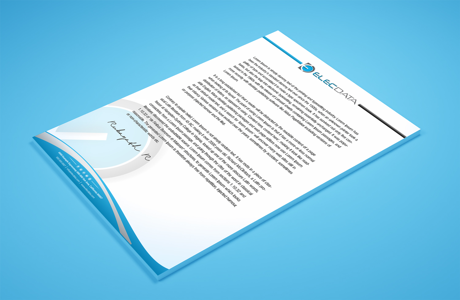 Diseño de Membrete por Petter Goms para este proyecto | Diseño #19784160