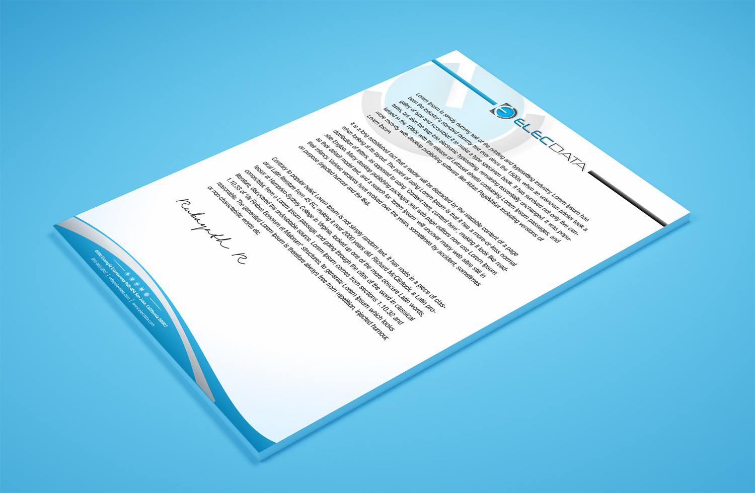 Diseño de Membrete por Petter Goms para este proyecto | Diseño #19784163