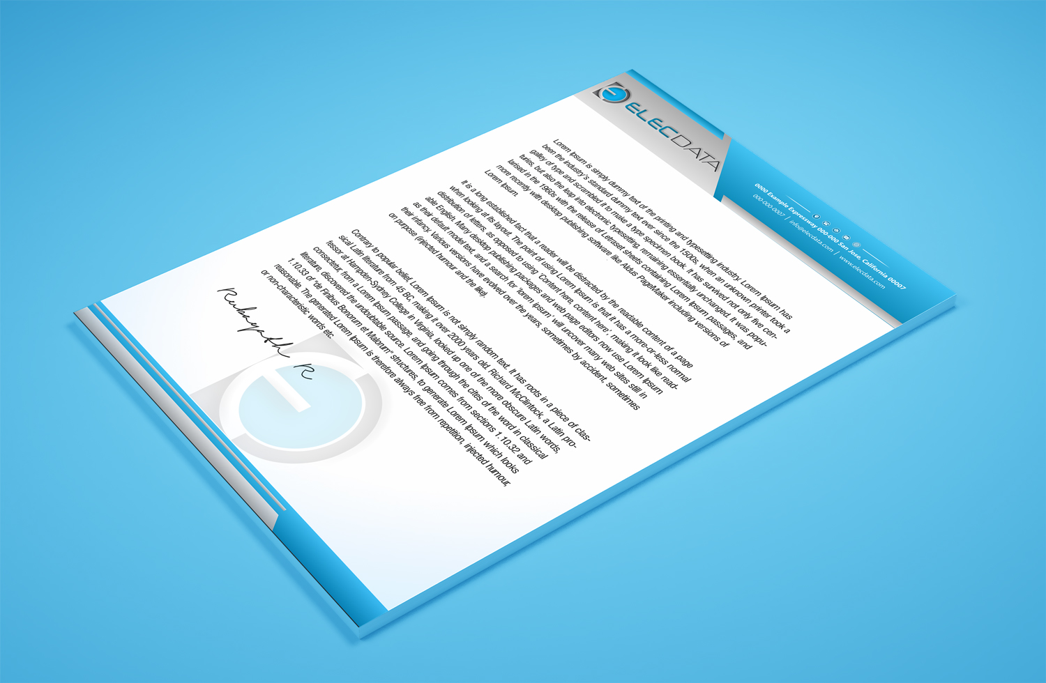 Diseño de Membrete por Petter Goms para este proyecto | Diseño #19784267