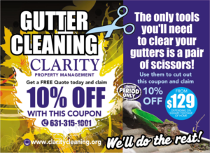 Gutter Cleaning Fall Postcard Offer | Postcard Design by the artworks