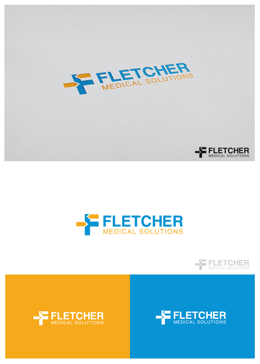 Diseño de Logo por goranvisnjic82 para Fletcher Medical Solutions | Diseño #19788638