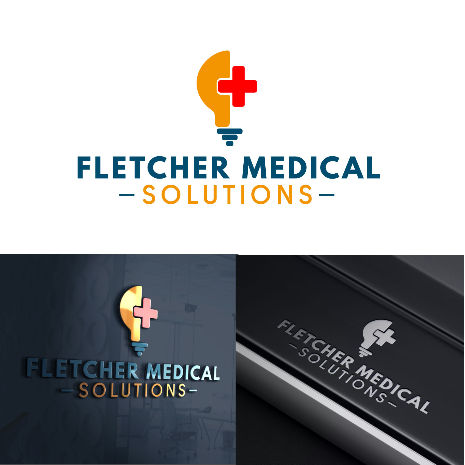 Diseño de Logo por iamLatifUllah para Fletcher Medical Solutions | Diseño #19788672