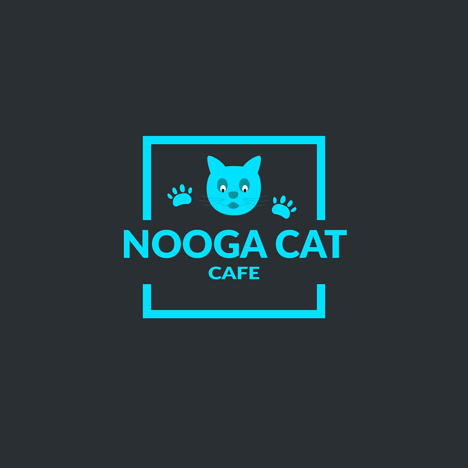 Logo Design by Mountain Plus Image for NOOGA CAT CAFE | Design #19795698