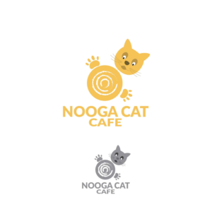 Logo Design by Mountain Plus Image for NOOGA CAT CAFE | Design: #19795948