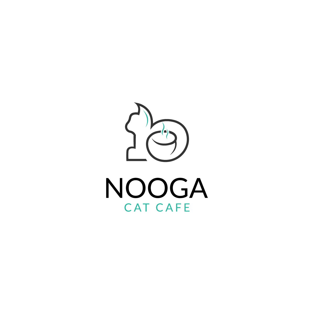 Logo Design by **INCREDIBLEDESIGNERS** for NOOGA CAT CAFE | Design #19794925