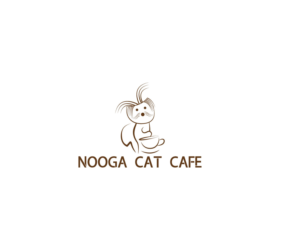 Logo Design by Rosaleen for NOOGA CAT CAFE | Design: #19811967