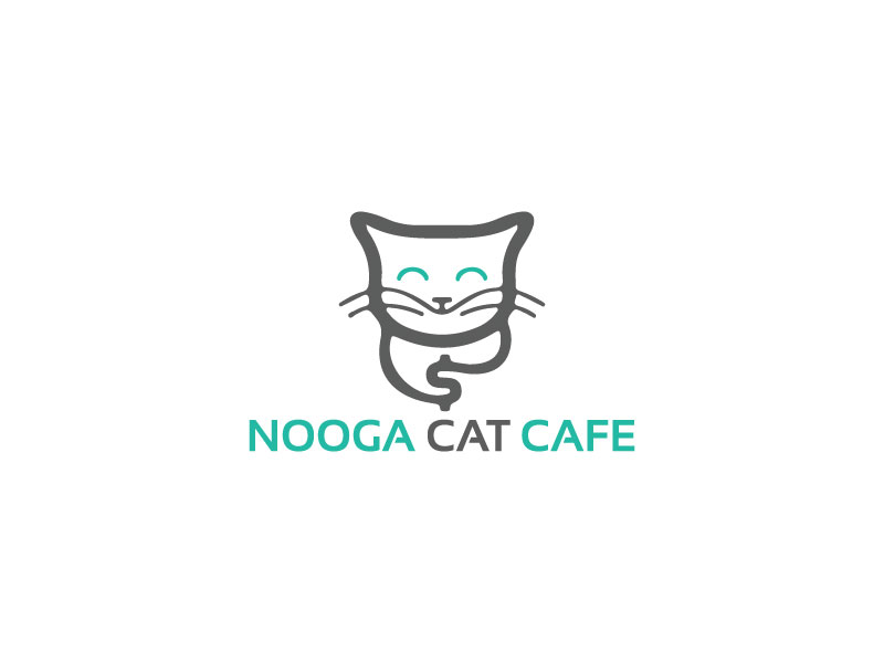 Logo Design by axel xhone 2 for NOOGA CAT CAFE | Design #19801676