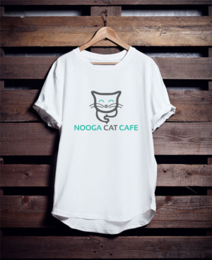 Logo Design by axel xhone 2 for NOOGA CAT CAFE | Design: #19801677