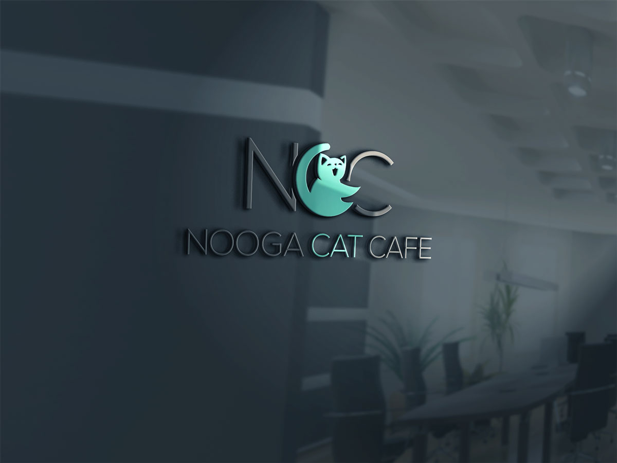 Logo Design by alpha 5 for NOOGA CAT CAFE | Design #19815760