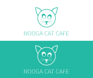 Logo Design by CreativeFeather for NOOGA CAT CAFE | Design: #19788549