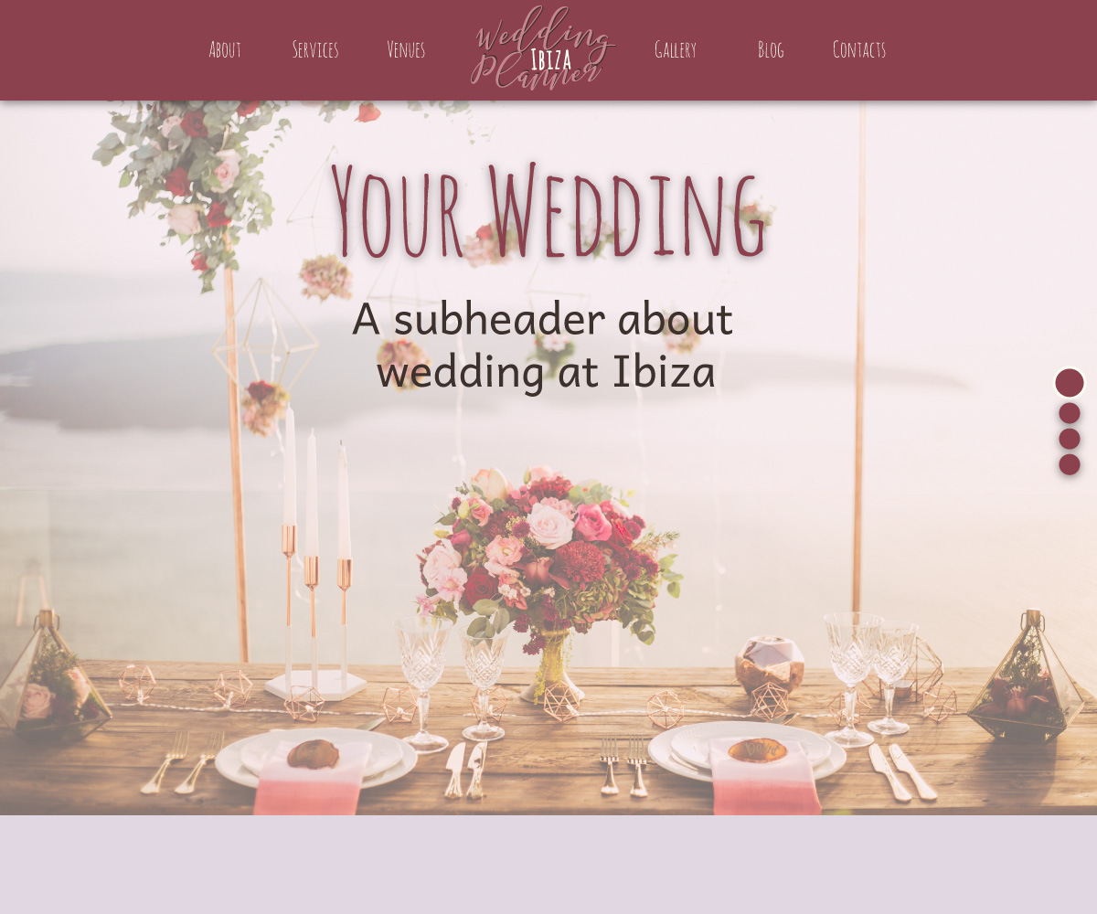 Web Design by ElenaMal for GREEN AND BLUE VILLAS IBIZA SL | Design #19820078