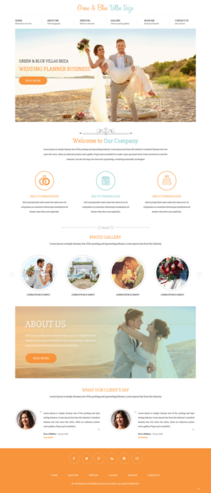 Web Design by pb for GREEN AND BLUE VILLAS IBIZA SL | Design: #19795237