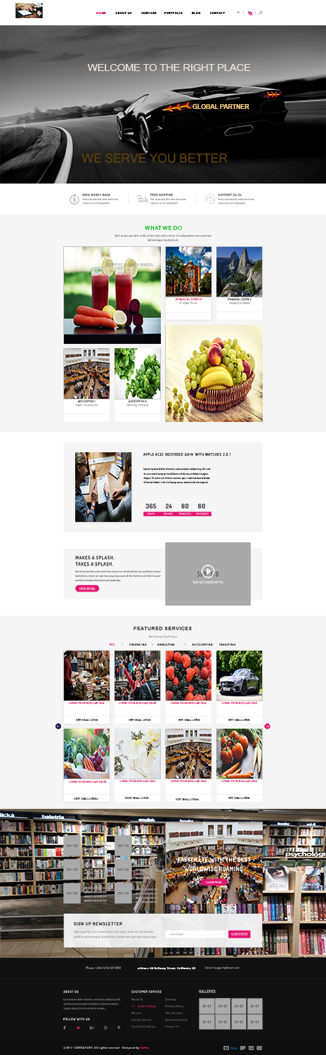 Web Design by Femi Farins for GREEN AND BLUE VILLAS IBIZA SL | Design #19796926