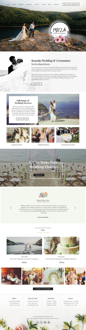 Web Design by subhalaxmi  khamari for GREEN AND BLUE VILLAS IBIZA SL | Design: #19837821
