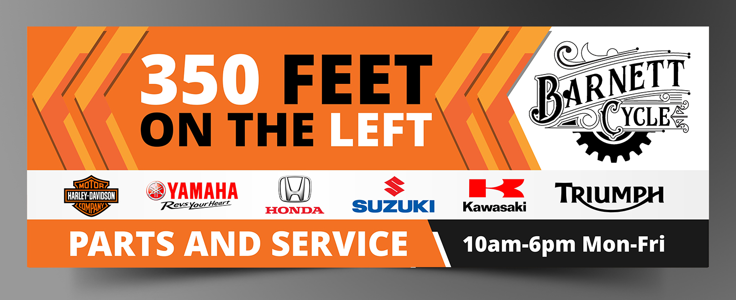 Diseño de Señalética por ecorokerz para BARNETT CYCLES | Diseño #19813994