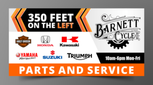 Signage Design by ecorokerz for BARNETT CYCLES | Design: #19836999