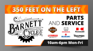 Signage Design by ecorokerz for BARNETT CYCLES | Design: #19854083