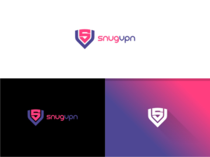 The actual name of the service is snugvpn. Having said that we do not mind you playing around with uppercase/lowercase combinations e.g. snugvpn or snugVPN. You can play around with whatever looks good. Please not that it also need to look good and be legible when written in plaintext.  | Logo Design by Atvento Graphics