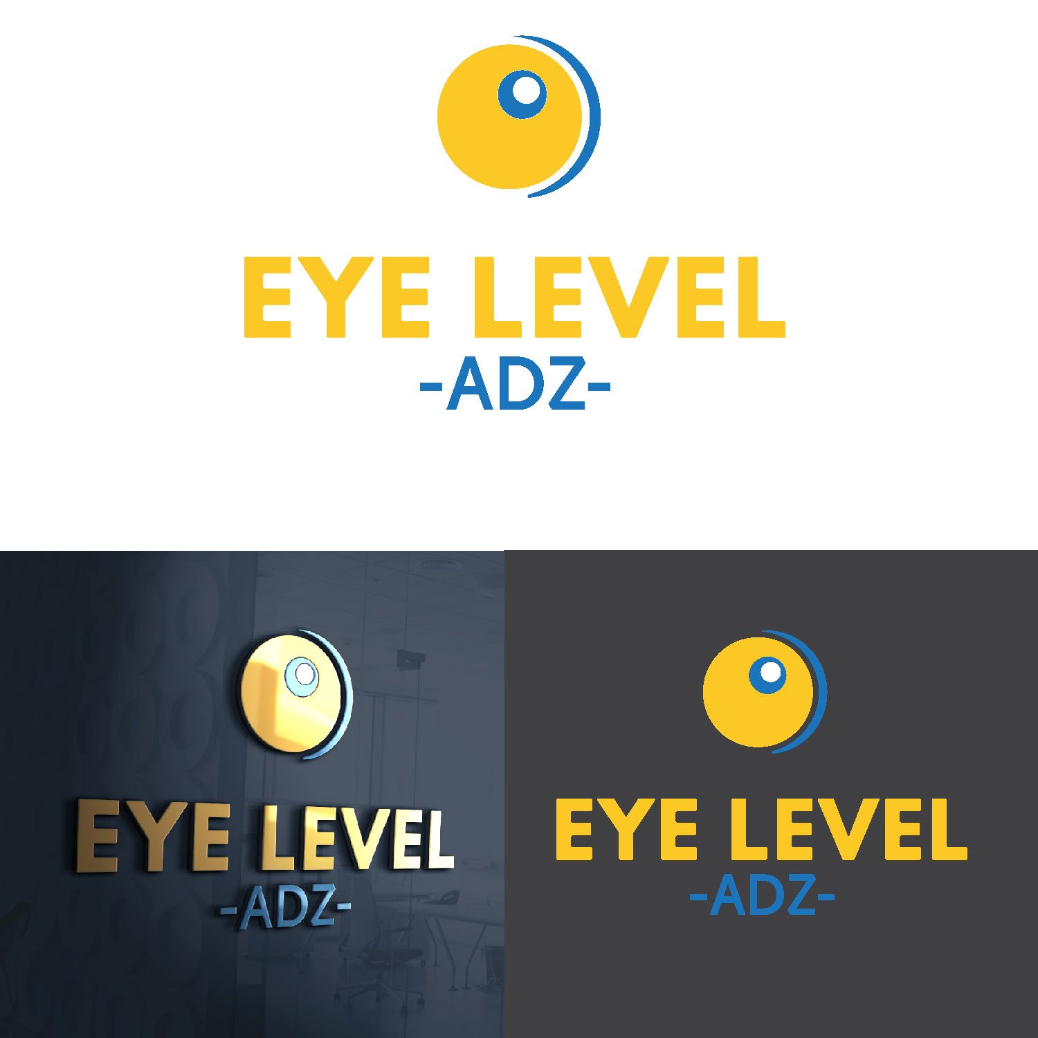Diseño de Logo por iamLatifUllah para Eye Level Advertising  | Diseño #19796917