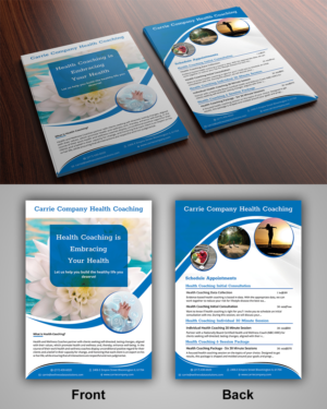 Flyer Design by ecorokerz for Carrie Company Health Coaching | Design: #19793536