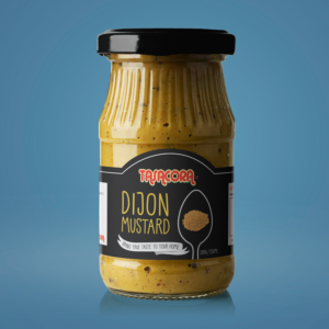  The label Tasacora Dijon Mustard 
