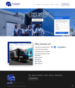Web Design by pb for this project | Design: #19804523