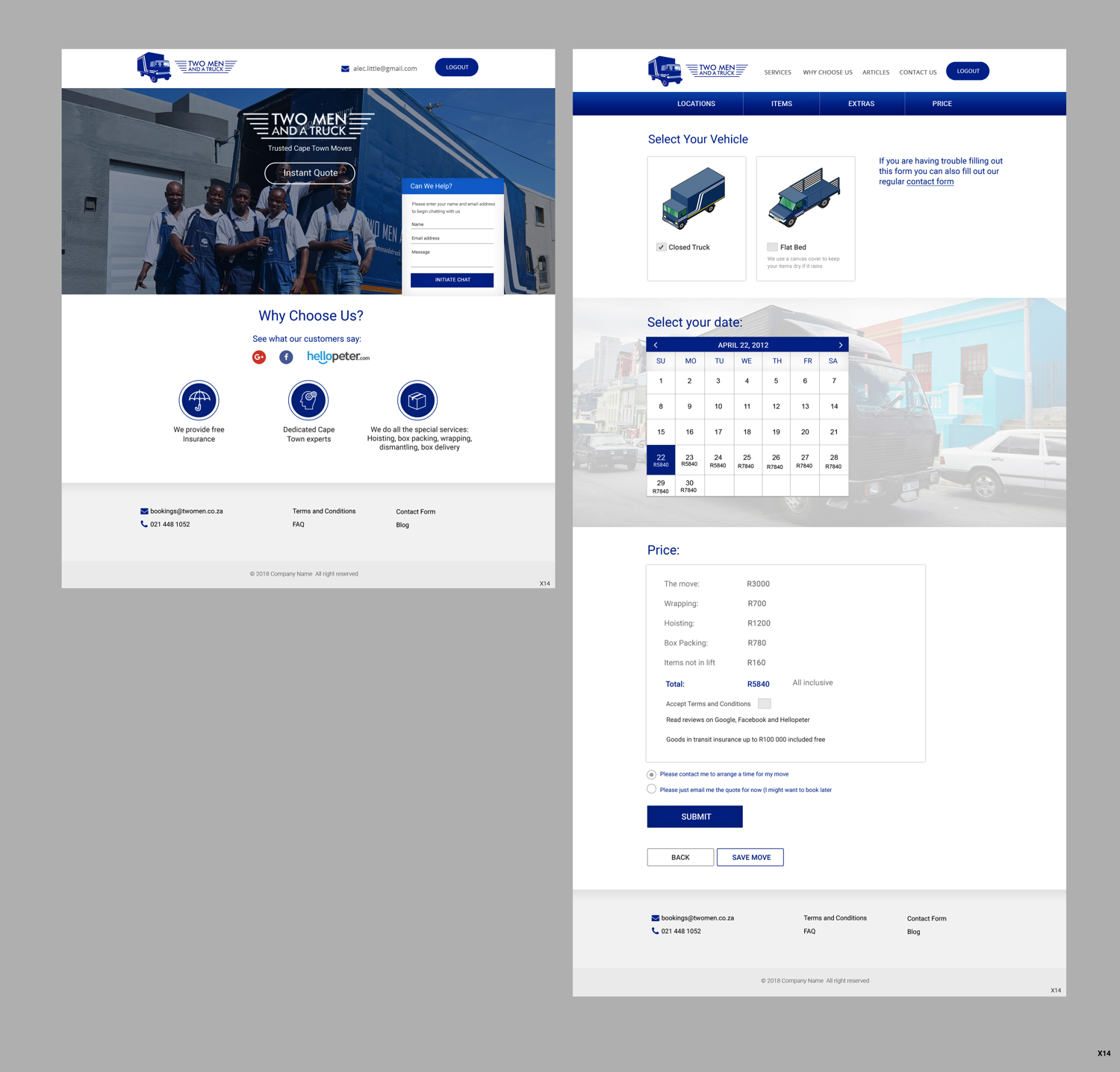 Web Design by pb for this project | Design #19804533