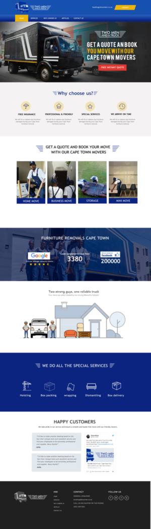 Web Design by **INCREDIBLEDESIGNERS** for this project | Design: #19928717