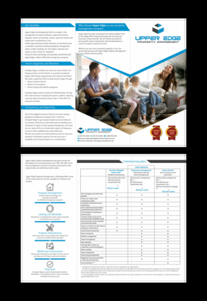 Industry leading Property Management Company needs a flyer! | Flyer Design by Fine Graphics House