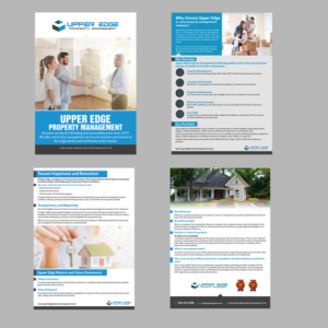 Flyer Design by Schöpfer for Upper Edge Property Management Inc. | Design: #19831803